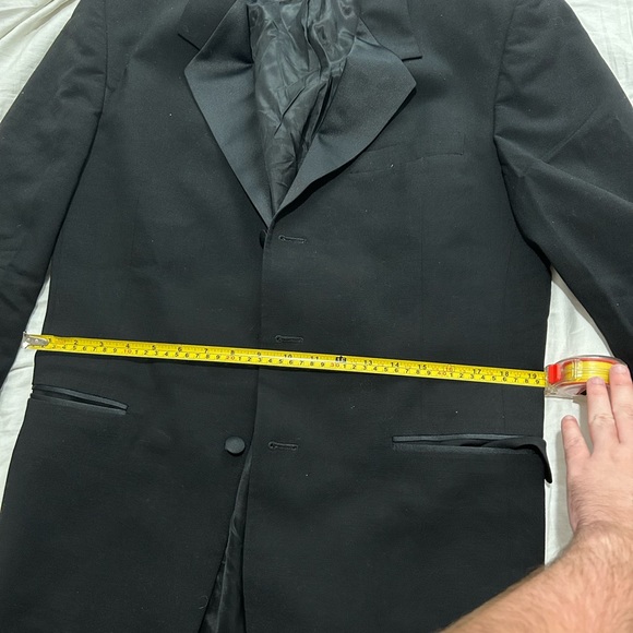 Men’s 44R Kenneth Cole New York Tuxedo Blazer Made For Macy’s - Picture 12 of 13
